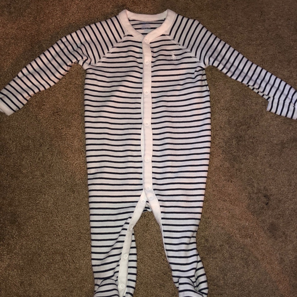 Like New Ralph Lauren Baby Footie